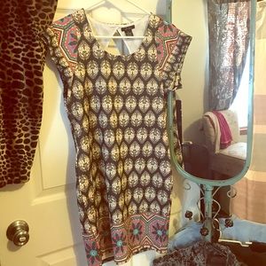 Multi Color Midi Dress